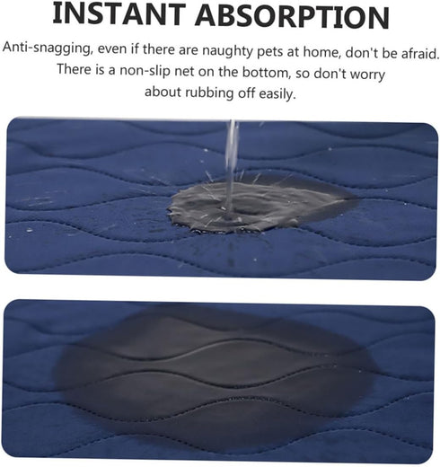 2-Pack Comfortable Reusable Changing Pads for Elderly - Dark Leak Mats