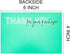 RXBC2011 Package Pack 50 Thank you for your purchase Cards client appreciation Postcard Cards Insert for online