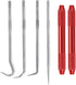 PATIKIL Hook and Pick Tool Set, Straight, 90 Degree, 45 Degree Tips for Removing Precision Oil Seal Gasket
