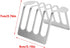 Commercial (F1) ZJchao Stainless Steel Toast Rack, Serving Toast Tray, Bread Rack, Bakery Racks Easy to Clean Vintage