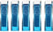 Uni NanoDia Color Mechanical Pencil Leads 0.5mm Mint Blue, 5 Pack/total 100 Leads Value Set