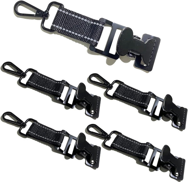ZHIRONGFA Firefighter Glove Clip, Multi-purpose Glove Clip to Keep Gloves Organized & Handy, Firefighter, Golf, Yard