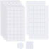 Zonon 280 Pieces Double Sided Sticky Dot Stickers, Removable Adhesive Squares for Art, Wall Decorations