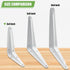 PHITUODA 24 Pack 4 3 Inch, Shelf Brackets x Heavy Duty White Metal Floating Shelf Bracket, L Bracket Corner Brace