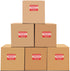 Hybsk 100 Per Roll Do Not Drop Thank You Fragile Stickers Adhesive Label (3x5 inch)