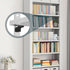 256P-ZC 14 Lenink Adjustable Pilaster Shelf Clip, Pcs Black Shelving Brackets Clips for Metal and Wood Shelving, Black