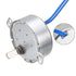 uxcell Synchronous Motor AC 100-127V, 10-12RPM, 50-60Hz, CCW/CW, 4W D Shaft