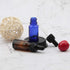 20-Pack 10 ml Glass Dropper Bottle Set, Amber and Blue Glass Bottles with Dropper