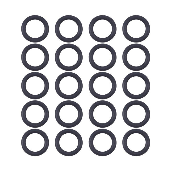 Othmro 50pcs Nitrile Rubber O-Rings, 2mm Wire Dia, 12mm OD Metric Sealing Washers for Oil or Air Sealing, Black