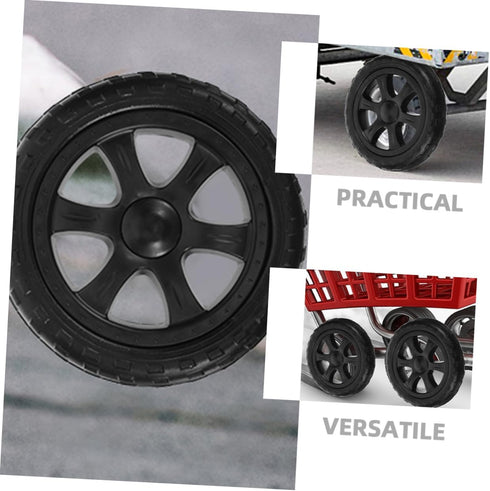 Replacement Grocery Cart Wheels - Castor Wheels for Shopping Baskets