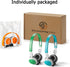 3-Pack 3.5mm Headsets Individually Wired Classroom Headphones - No Mic Kids Headphones with Jack, Multi-Color Bulk