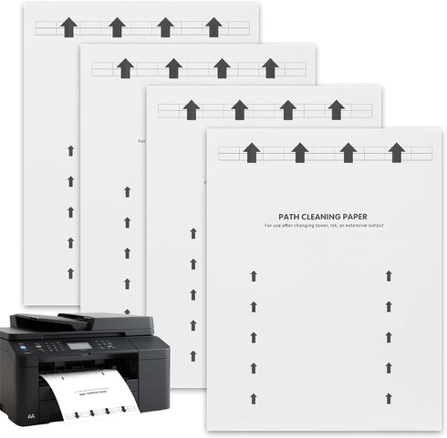 YCMobilya Printer Cleaning Sheets 15-Pack-Removes Ink, Dust, Dirt & Debris8.5 x 11 Inches,Thickened