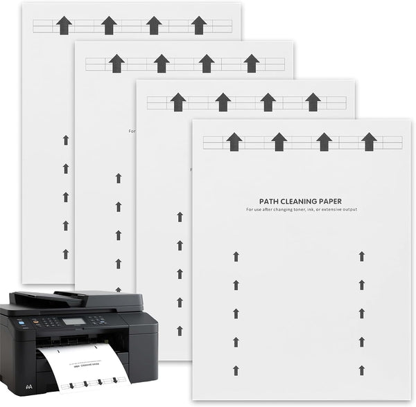 YCMobilya Printer Cleaning Sheets 15-Pack-Removes Ink, Dust, Dirt & Debris8.5 x 11 Inches,Thickened