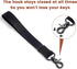 Hand Wrist Lanyard Key Chain Holder, Black Short Keychain Strap for Women & Men, Car Key Wristlet