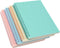 Yansanido Spiral Notebook, 4 Pcs A5 Thick Plastic Hardcover, 80 Sheets - 160 Pages Journals for Study and Notes (Light