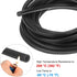 5/32"(4mm) 5/16"(8mm) 5ft(1.5 M METERXITY Silicone Tubing, ID x OD Silicone Rubber Vacuum Tube, M) High Temp Water Air