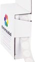 ChromaLabel 1/2 Inch Circle Sticker Labels, Easy to Write On Color Coding Labels, 1000 Sticker Dots, White