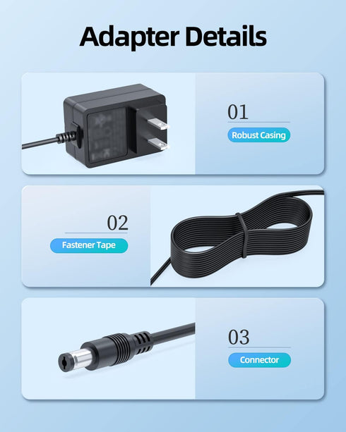 AC Charger for Zoker A10 PRO, Zokerlife A11, Fykee P11 K-21B Pro, Ganiza V20 V25 Cordless Vacuum Cleaner