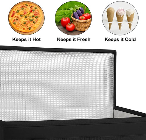 22x14x13 musbus Insulated Food Delivery Bag Cooler Bags Keep Food Warm Catering Therma for doordash Catering cooler