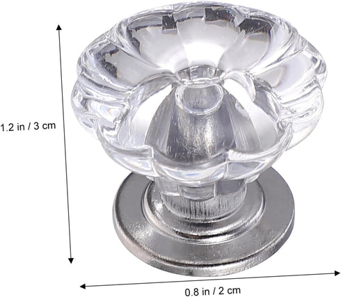6pcs jojofuny Mini Knobs Replacement Handles for Bedside Cabinets Storage and More Easy to Install Design for Home