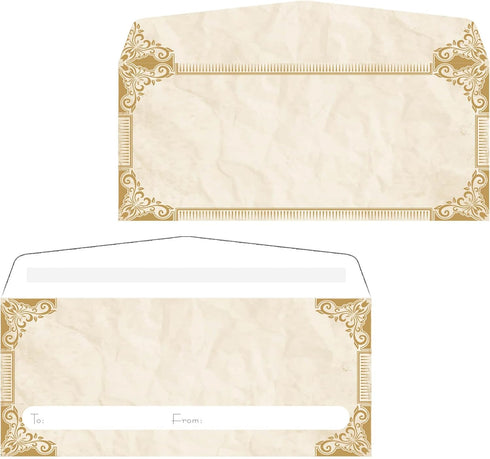 Money Envelopes for Cash Gifts, Decorative Cash Stuffing Envelopes for Birthdays, Graduations, 7x3 IN, 90 Packs