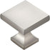 Home Expert 5 Pack Cabinet Knobs, Silver Knobs for Dresser Drawers, Brushed Kitchen Hardware for Cabinets
