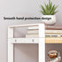 Desktop Organizer Shelf, 2-Tier Wood Office Storage Rack, Small Computer Desk Bookshelf for Home Office