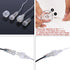 30cm 8-Tube Falling Rain Meteor Shower Christmas Lights, Blue Outdoor Icicle Shooting Star Lights