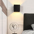 Gsycle LED Square up and Down Light, Up and Down Outdoor Wall Lights Fixture Aluminum Hardwired Square Modern Wall