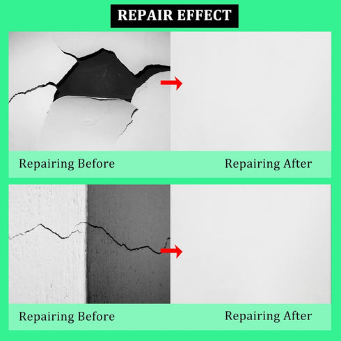 13 Pack Drywall Repair Kit, 2 Inch Dry Wall Patch Kits for Ceilings with Scraper and Sandpapers for Hole Repair