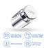 QP Calibration Weights, 100 Gram OIML Class M1 High Precision Stainless Steel Scale Weights for Digital, Kitchen,