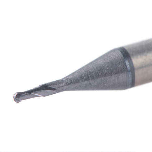 5Pcs 1/32 inch 1/8 inch Set SpeTool Carbide Ball Nose End Mills with TiAlN Coated , Cutting Diameter , Shank , Up Cut
