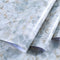 Amao Light Blue Marble Paper Removable Wallpaper Film, Self-Adhesive Granite Kitchen Peel Stick Backsplash Tile
