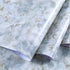 Amao Light Blue Marble Paper Removable Wallpaper Film, Self-Adhesive Granite Kitchen Peel Stick Backsplash Tile