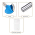 uxcell Router Bit 1/2" Shank, 2" Cutting Dia. Core Box, 2 Flutes Carbide for Woodworking
