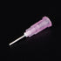 uxcell Industrial Blunt Tip Dispensing Needle with Luer Lock, 18G 1/2", 40 Pcs Pink for Liquid Glue Gun