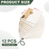 M&G Sticky Notes, 3 x 4 Inch, 12pcs Self-Stick Note Pads for Home Office, Strong Sticking Power, White with Lines
