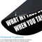 Funny Round Mouse Pad, "I Can Not Be Held Responsible for What My Face Does," Thick Mouse Pad 7.9 x 7.9 Inch