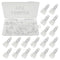 100PCS Nylon Closed End Crimp Terminal 16-14AWG Wire End Caps for Electrical Car Audio Wire Connectors CE2