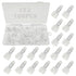 100PCS Nylon Closed End Crimp Terminal 16-14AWG Wire End Caps for Electrical Car Audio Wire Connectors CE2