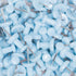 JAM PAPER Colorful Push Pins, Baby Blue Pushpins, 100/Pack
