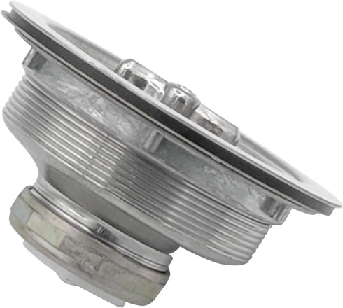 Spin and Seal Kitchen Basket Strainer, Solid Stainless Steel, Fits 3-1/2"-4" Universal Fit