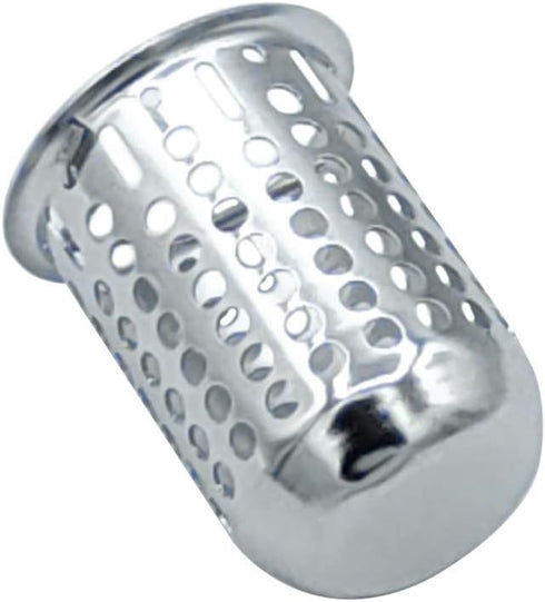Junior Basket Strainer Stainless Steel Strainer Basket, 2.25 Inch Deep Flange Replacement with Handle