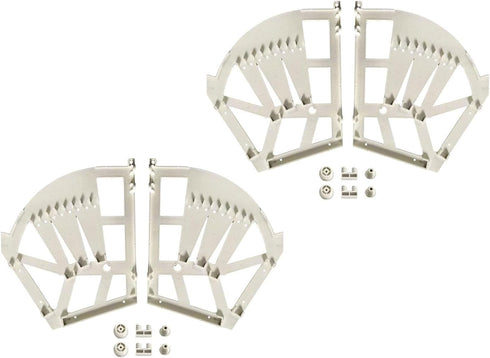 Amagogo 2 Sets 3 Cabinet Flip Shoes Drawer Cabinet Hinges Flip Drawer Hinge Mounting Accessories Shoe Rack Hinges