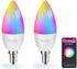 2 Pack E12 LED Light Bulb Compatible w/Google Siri Alexa Light Bulb