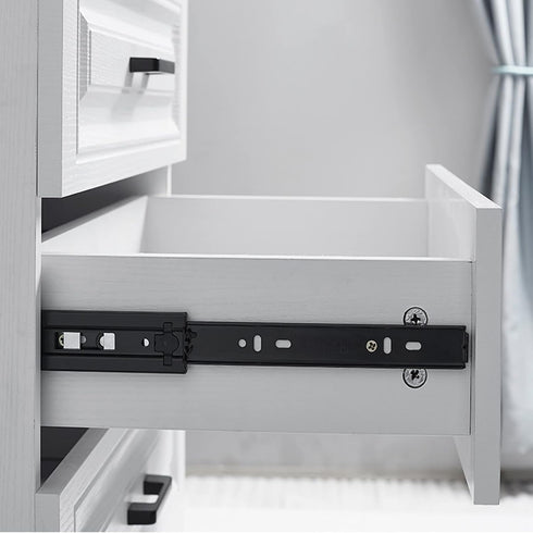 V3VOGUE Drawer Slides - Full Extension Ball Bearing Slides,Thickness Steel Construction,Stable and Quiet,undermount