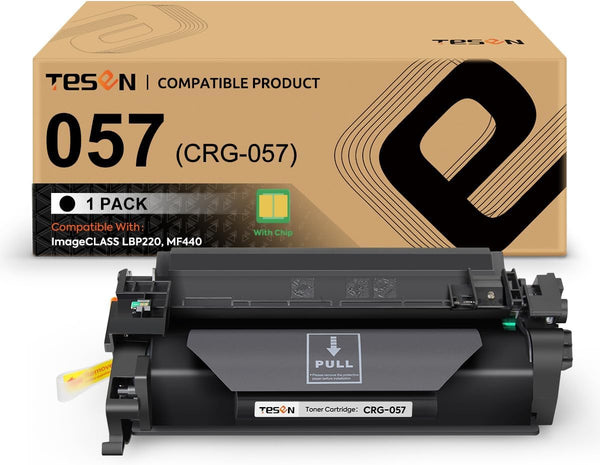 TESEN CRG-057 Compatible Toner Cartridge Replacement (with CHIP) for Canon 057, MF445dw, MF448dw, LBP226dw, LBP227dw,