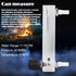Gas Flowmeter, 1-10LPM Meter with Control Valve for Oxygen Air Gas
