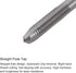 uxcell 5-40 UNC Thread Tap and 2.6mm Twist Drill Bit Set, Titanium Plated High Speed Steel for Machine Threading