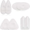 Outus Cube Erasers with Grip, Different Shape Vinyl White Eraser for Art Drawing, Writing, Sketching (8)